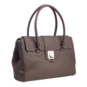 Tod’s Brown Fleur Leather Bag